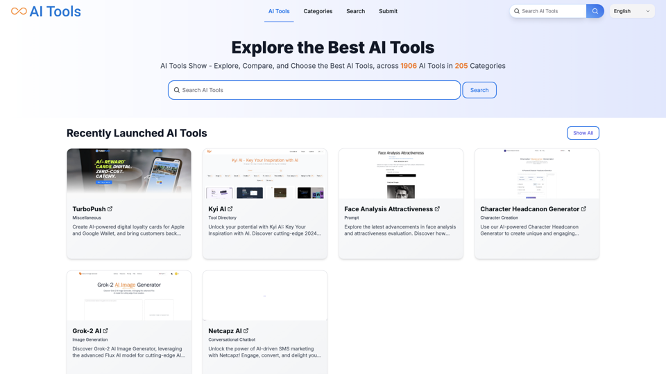 Explore the Best AI Tools - AI Tools Show