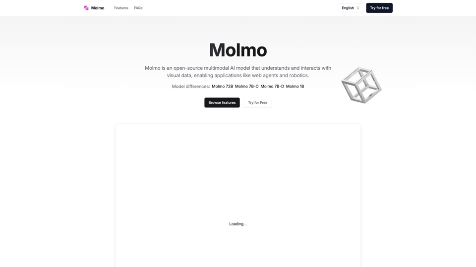 Molmo: Open-Source Visual Understanding AI