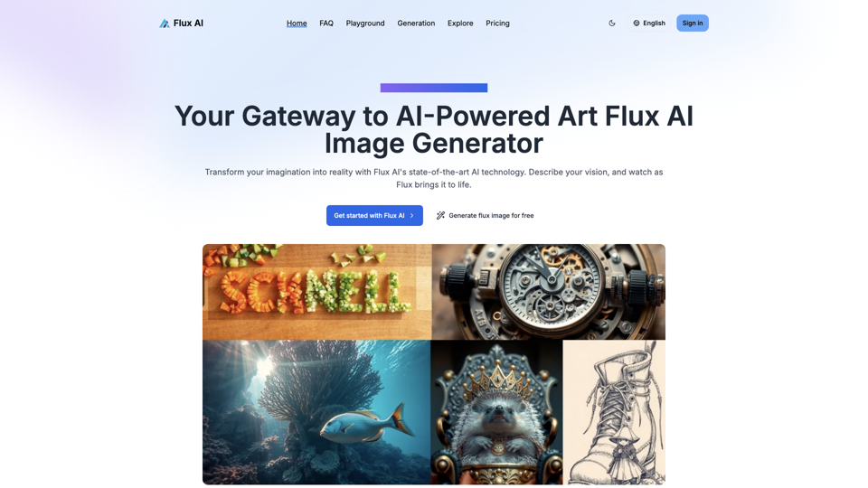 Flux AI: Revolutionize Your Image Creation