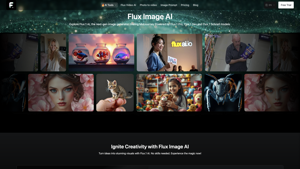 Flux Image AI: Create Stunning Visuals Easily