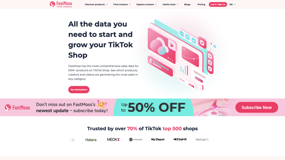 FastMoss | Top TikTok Shop Analytics Tool