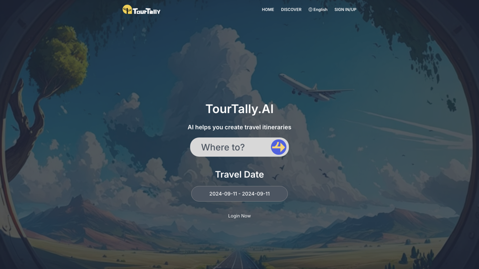 TourTally AI: Planejador de Viagens Inteligente