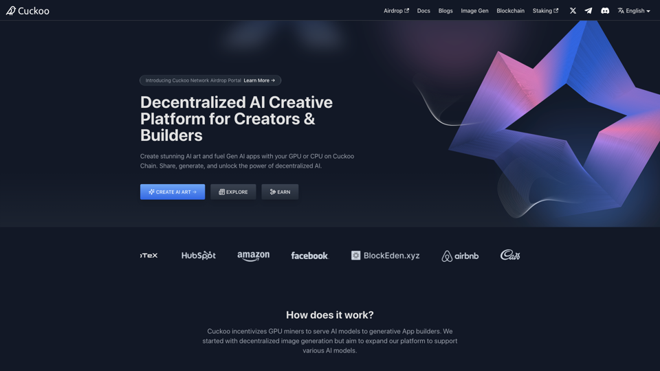 Cuckoo AI: Decentralized Creative Platform