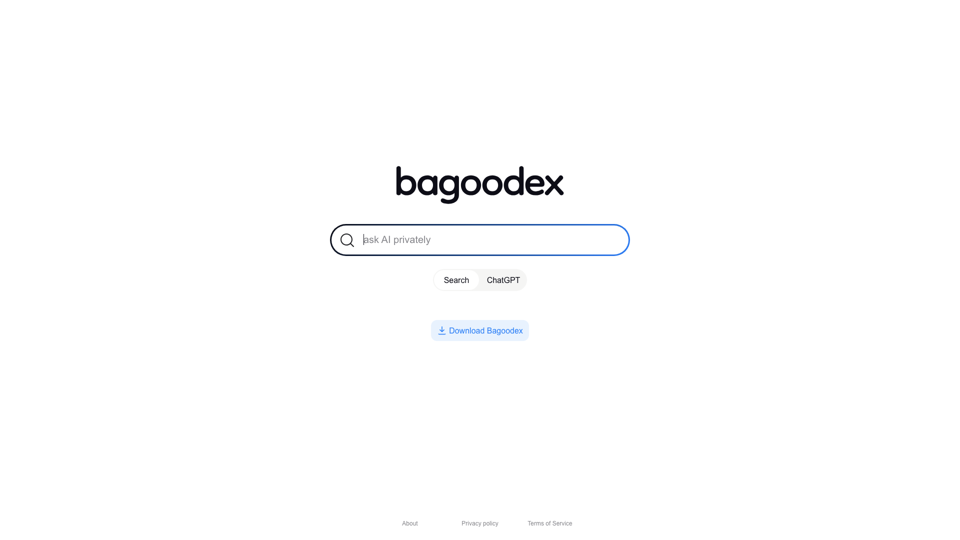 Bagoodex | AI Search GPT