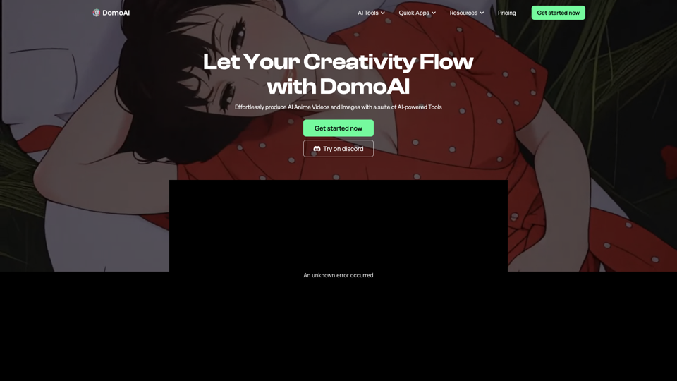 DomoAI | AI Art Generator & Video to Animation Converter