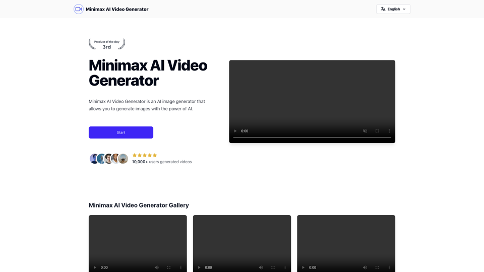 Minimax AI: Effortless Video Creation