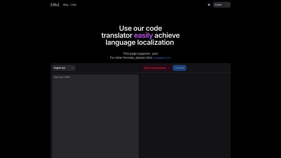 I18n Code - Translate JSON files and blog posts into multiple languages I18n Code - Translate JSON files and blog posts into multiple languages