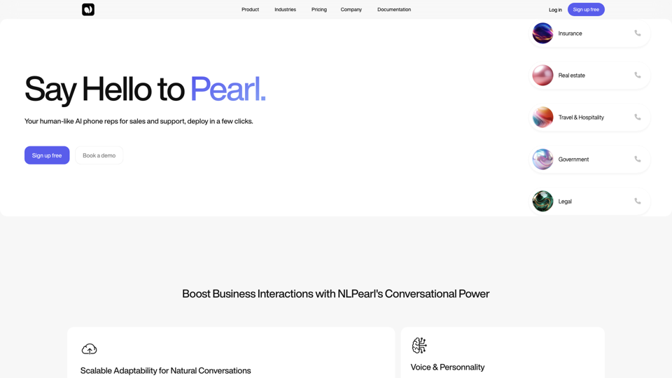 Meet Pearl, the World's First AI-Driven Phone Agent
