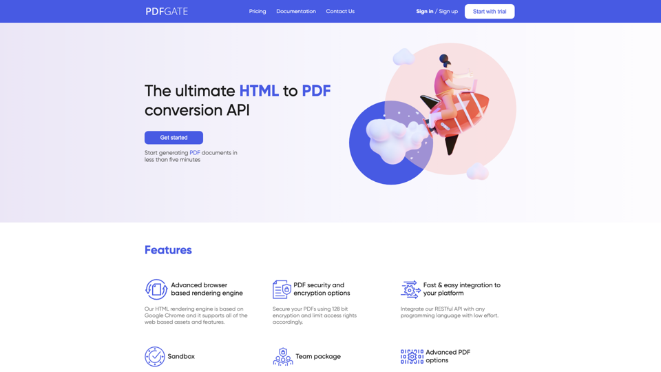 Fast & Scalable HTML to PDF Conversion API - PDFGate Fast & Scalable HTML to PDF Conversion API - PDFGate