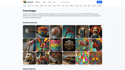 Free AI Image Generator: MuseAIQ Creative Tool