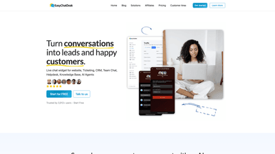 Live Chat Desk for Websites: EasyChatDesk Live Chat Desk for Websites: EasyChatDesk