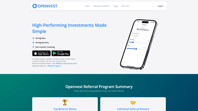 Openvest: Elite Investing Gateway for You