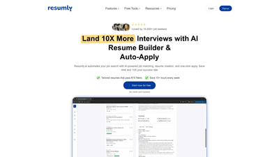 Resumly: AI-Powered Job Search & Resume Builder Platform Resumly: AI-Powered Job Search & Resume Builder Platform