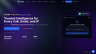 1Lookup: Enterprise Data Verification Platform 1Lookup: Enterprise Data Verification Platform