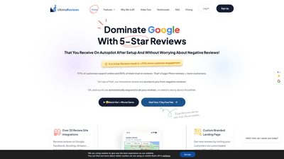 Local Business Review Software | UltimaReviews Local Business Review Software | UltimaReviews
