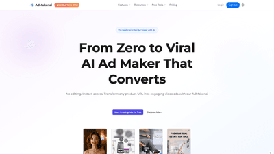AI Product Video Ads Creator - AdMaker AI AI Product Video Ads Creator - AdMaker AI