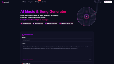 GoaiMusic: Free AI Music & Song Generator Online