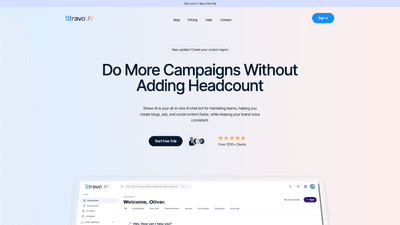 Stravo AI: All-in-One Writer, Rewriter & Chat Tool Stravo AI: All-in-One Writer, Rewriter & Chat Tool