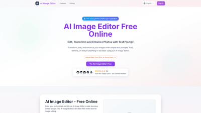 AI Image Editor: Free Online Photo Editor with Text Tools