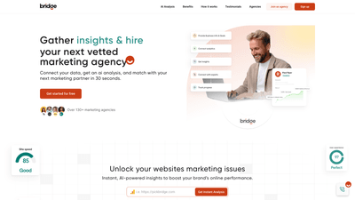 Bridge: Discover Agencies for Digital Marketing & Creative Talent
