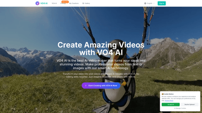 VO4 AI Video Generator: Create Viral Content with AI Video Maker