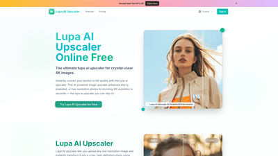 Free Online Lupa AI Upscaler for Images