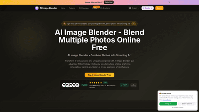 AI Image Blender: Merge Photos into One Seamlessly